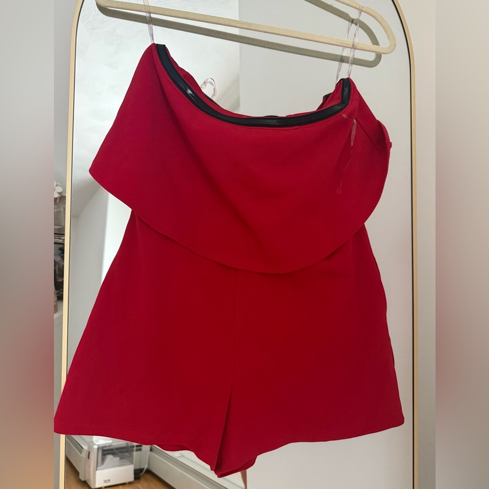 Elegant Red Jumpsuit
